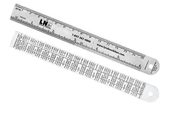 Picture of Stainless Steel Ruler