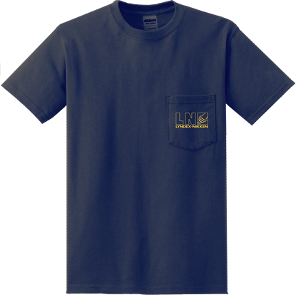 Picture of Gildan® - 100% Cotton T-Shirt with Pocket - Navy