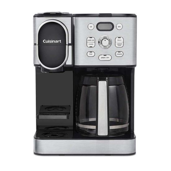 Picture of Cuisinart Coffee Center 2-in-1 12-Cup Coffeemaker in Stainless Steel